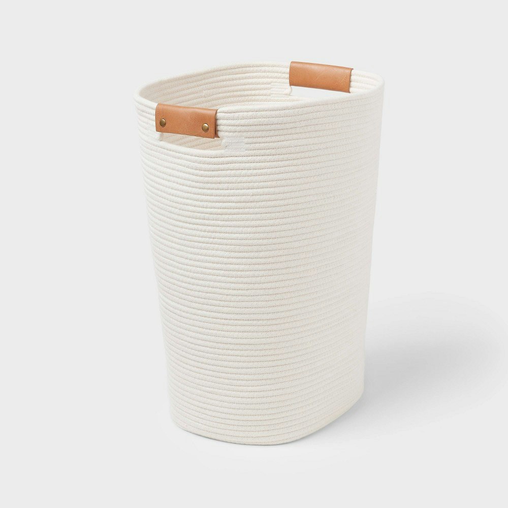 Brightroom Coiled Rope Laundry Hamper: $32 Brightroom Coiled Rope Laundry Hamper: $32