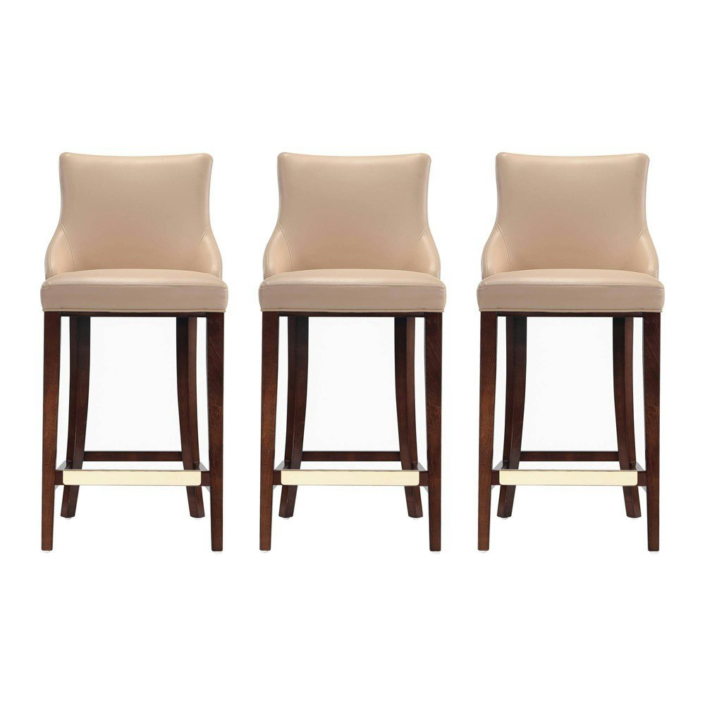 Manhattan Comfort Shubert Modern Leatherette Barstools 3-Pack: $738.99 Manhattan Comfort Shubert Modern Leatherette Barstools 3-Pack: $738.99