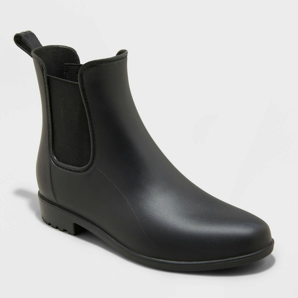 A New Day Women's Wide Width Chelsea Rain Boots: $30 A New Day Women's Wide Width Chelsea Rain Boots: $30