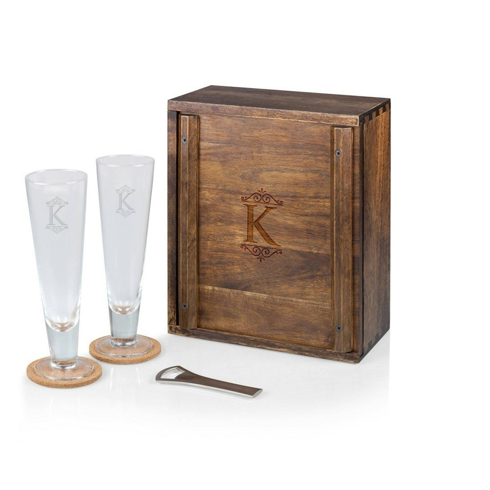 Picnic Time 7-Piece Pilsner Beer Glass Set: $73.99