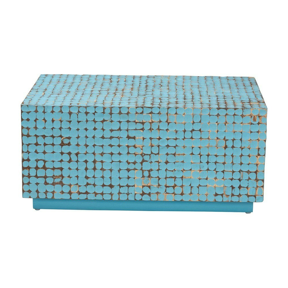 Bali & Pari Nitza Coconut Shell and Acacia Wood Coffee Table: $409.99 Bali & Pari Nitza Coconut Shell and Acacia Wood Coffee Table: $409.99