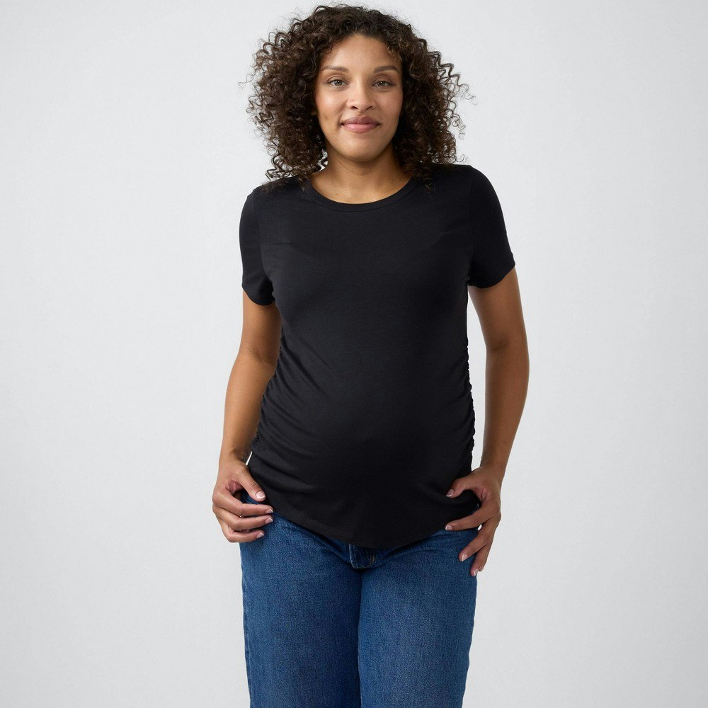 Ingrid & Isabel Maternity Short Sleeve Core Tee: $15 Ingrid & Isabel Maternity Short Sleeve Core Tee: $15