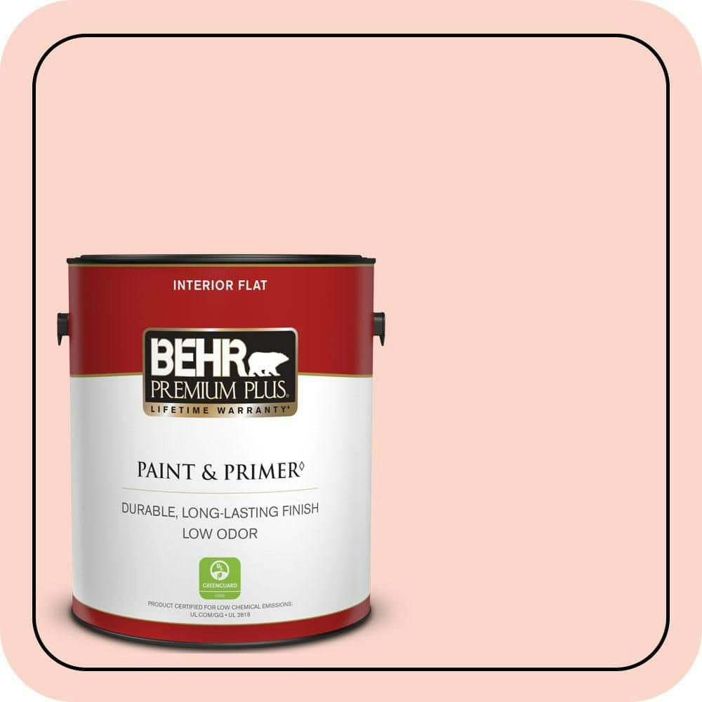 Behr Premium Plus Coral Mantle Flat Interior Paint and Primer 1-Gallon: $34.98 Behr Premium Plus Coral Mantle Flat Interior Paint and Primer 1-Gallon: $34.98