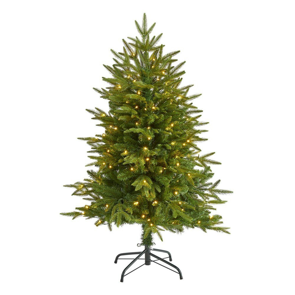 Nearly Natural 4-Foot Pre-Lit LED Colorado Mountain Fir Artificial Christmas Tree: $63.99 Nearly Natural 4-Foot Pre-Lit LED Colorado Mountain Fir Artificial Christmas Tree: $63.99