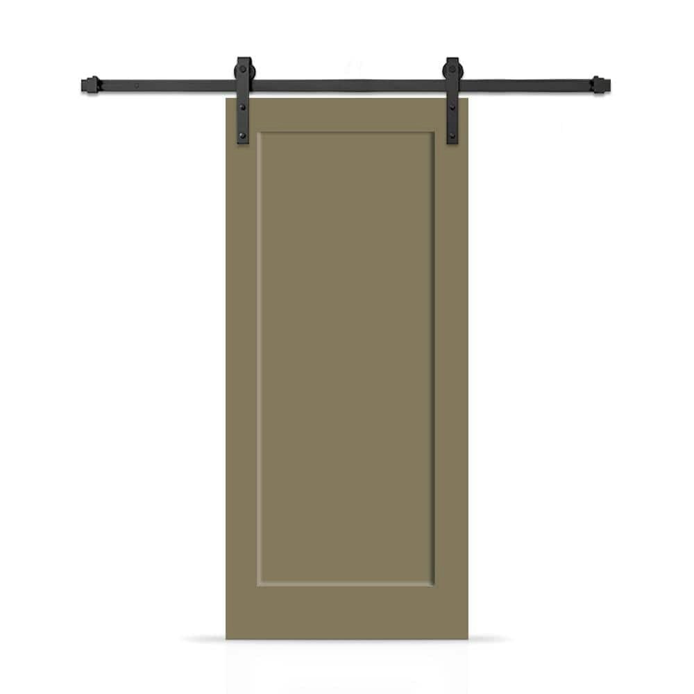 42" x 84" 1-Panel Shaker Hollow Core Sliding Barn Door: $848 42" x 84" 1-Panel Shaker Hollow Core Sliding Barn Door: $848