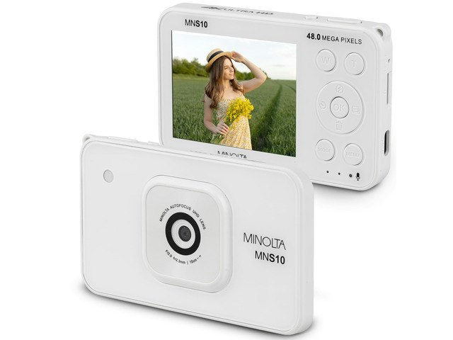 MNS10 48MP 4K Digital Camera with 32GB Card: $137.24
