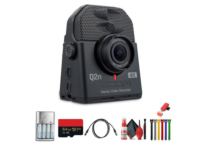 Zoom Q2n-4K Handy Video Recorder 64GB Bundle: $241.99 Zoom Q2n-4K Handy Video Recorder 64GB Bundle: $241.99