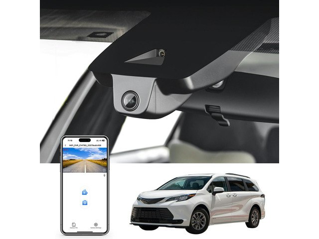 Fitcamx 4K Integrated Dash Cam for Toyota Sienna 2021-2026: $254.99 Fitcamx 4K Integrated Dash Cam for Toyota Sienna 2021-2026: $254.99