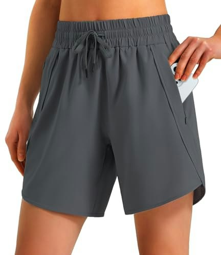 Ksmien Women's Quick Dry Athletic Running Shorts: $19.94 Ksmien Women's Quick Dry Athletic Running Shorts: $19.94