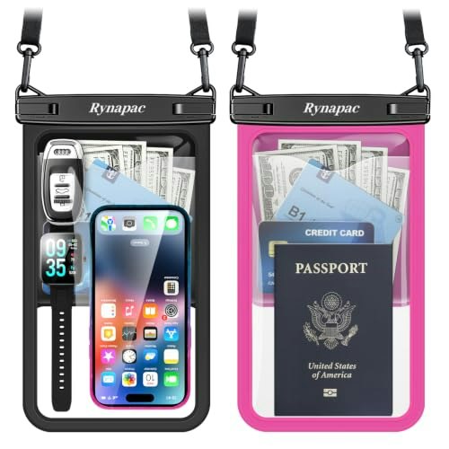 Rynapac Waterproof Phone Pouch 2-Pack: $16.98 Rynapac Waterproof Phone Pouch 2-Pack: $16.98