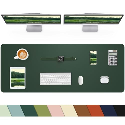 55" x 24" Leather Desk Pad Protector: $29.69 55" x 24" Leather Desk Pad Protector: $29.69