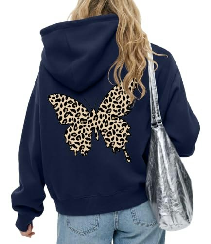 Peassa Women's Oversized Cheetah Graphic Hoodie: $24.64 Peassa Women's Oversized Cheetah Graphic Hoodie: $24.64