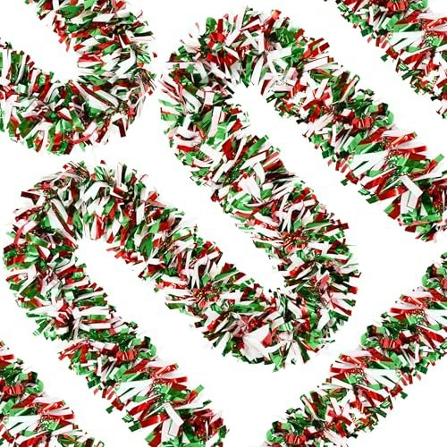 66-Foot Christmas Tinsel Garland: $16.98 66-Foot Christmas Tinsel Garland: $16.98