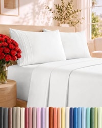 CGK Unlimited Queen Size 4-Piece Sheet Set for $17.49 w/ Prime + free shipping w/ Prime