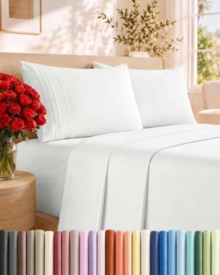 CGK Unlimited Queen Size 4-Piece Sheet Set for $17.49 w/ Prime + free shipping w/ Prime