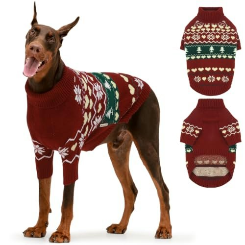 IECOii Turtleneck Knitted Dog Sweater: $27.70 IECOii Turtleneck Knitted Dog Sweater: $27.70