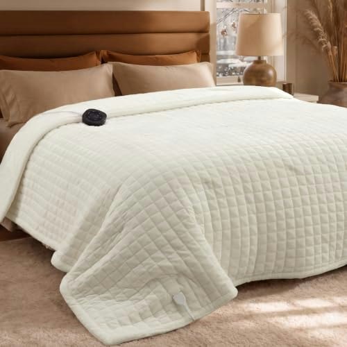 Bedsure Full Quilted Heated Electric Blanket: $76.49 Bedsure Full Quilted Heated Electric Blanket: $76.49