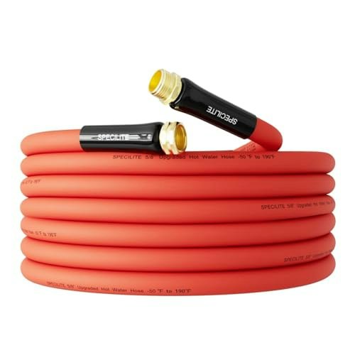 Specilite 5/8" x 25-Foot Rubber Water Hose: $33.98 Specilite 5/8" x 25-Foot Rubber Water Hose: $33.98