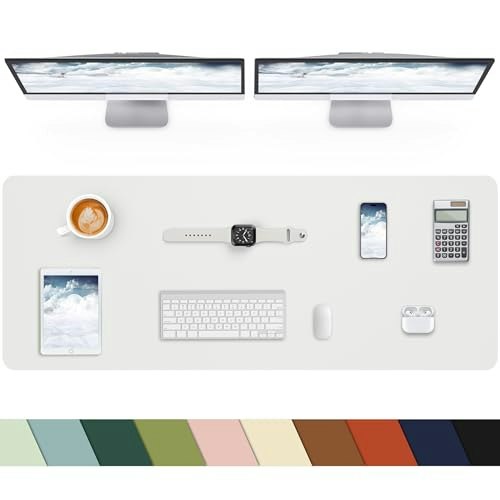 55" x 17" Leather Desk Mat: $25.19 55" x 17" Leather Desk Mat: $25.19