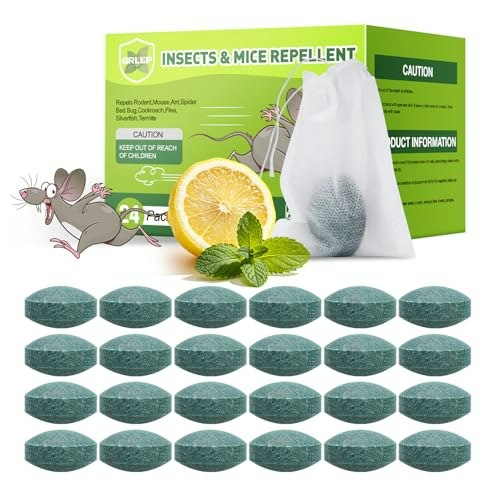 Mice Repellent Rodent Repeller 24-Pack: $18.99 Mice Repellent Rodent Repeller 24-Pack: $18.99