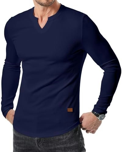 JMIERR Men's Long Sleeve Henley Gym Shirt: $11.04 JMIERR Men's Long Sleeve Henley Gym Shirt: $11.04