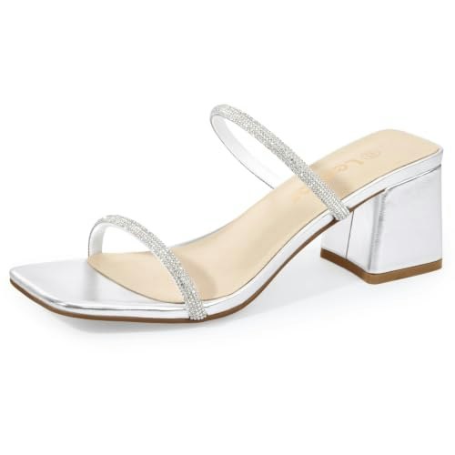 Leevar Women's 2.25-Inch Square Open Toe Block Heel Sandals: $39.09 Leevar Women's 2.25-Inch Square Open Toe Block Heel Sandals: $39.09