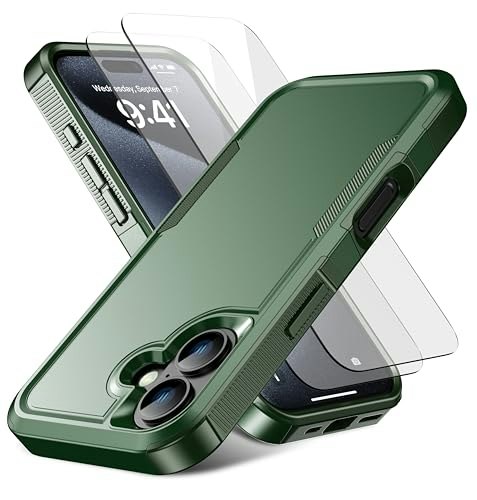RonShieh iPhone 16 Case with Screen Protector: $15.29 RonShieh iPhone 16 Case with Screen Protector: $15.29