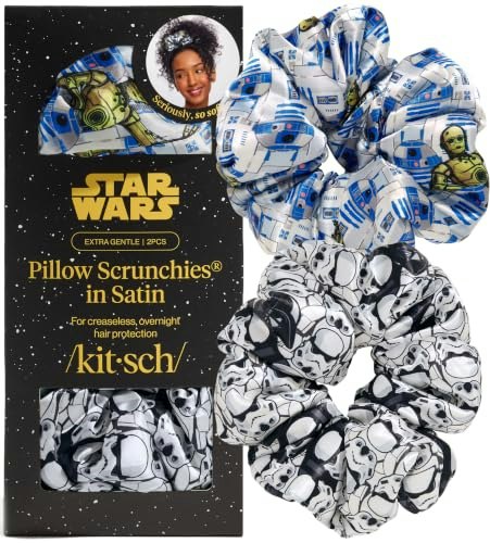 Kitsch x Star Wars Pillow Scrunchies 2-Pack: $15.99 Kitsch x Star Wars Pillow Scrunchies 2-Pack: $15.99