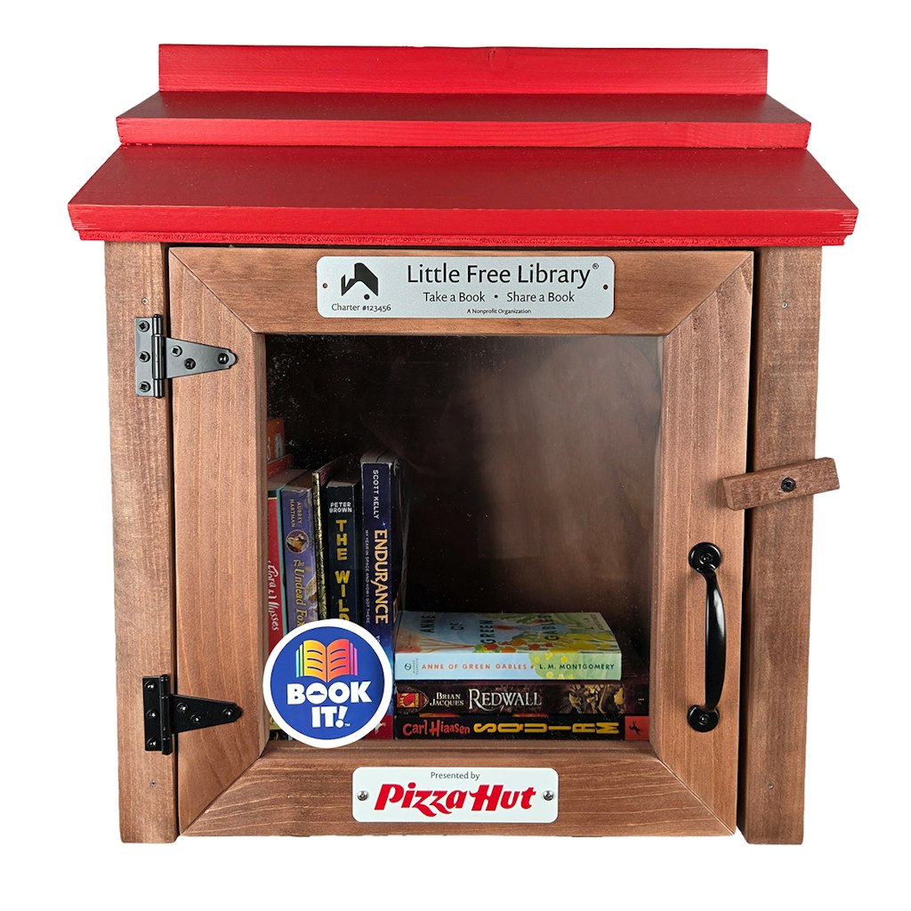 Pizza Hut & Little Library Sponsorship Program: Free