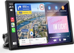 9" Wireless Carplay & Android Auto Screen for Car for $60 + free shipping