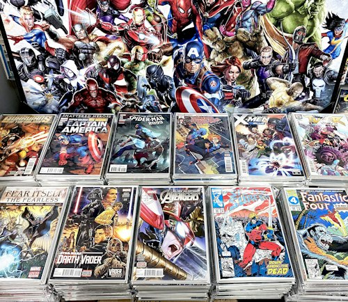 24-Collection Marvel Only Superheroes Comics Grab Bag for $25 + $3.99 shipping