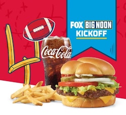 Wendy's Dave's Single: 50% off w/ purchase