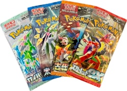 Random Pokemon Japanese Booster 4-Pack for $13 + free shipping w/ Prime