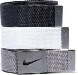 Nike Men's Web Belt 3-Pack for $17 + free shipping w/ Prime