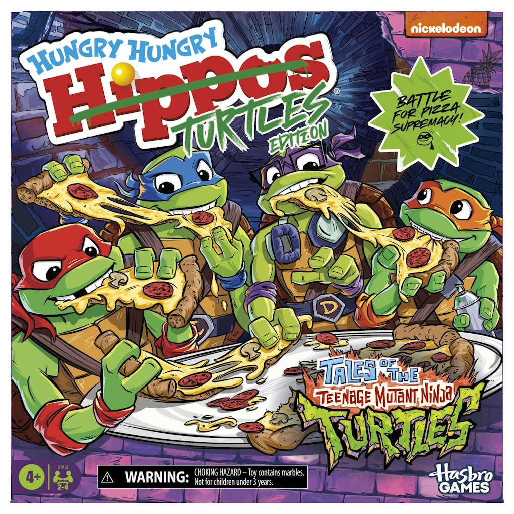 Hungry Hungry Hippos: TMNT Edition: $17