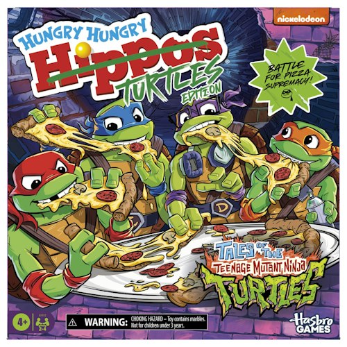 Hungry Hungry Hippos: TMNT Edition for $17 + free shipping w/ Prime