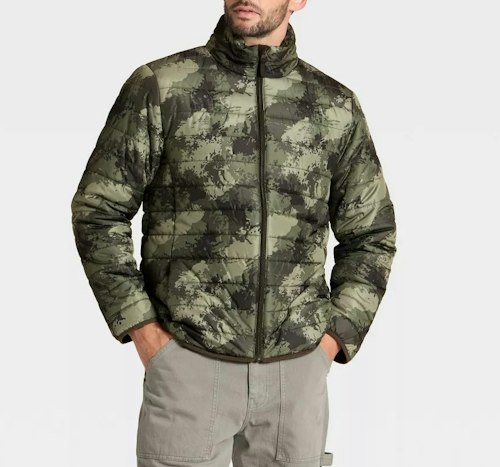 Goodfellow & Co Men's Lightweight Puffer Jacket for $21 + free shipping
