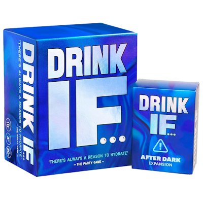 Dyce "Drink IF" Adult Drinking Game w/ After Dark Expansion Set for $26 + free shipping w/ Prime