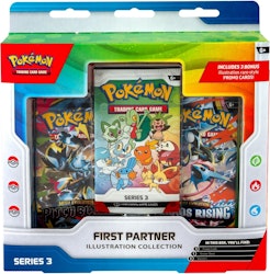 Pokémon Trading Card Game First Partner Illustration Collection Series 3 for $35 + free shipping