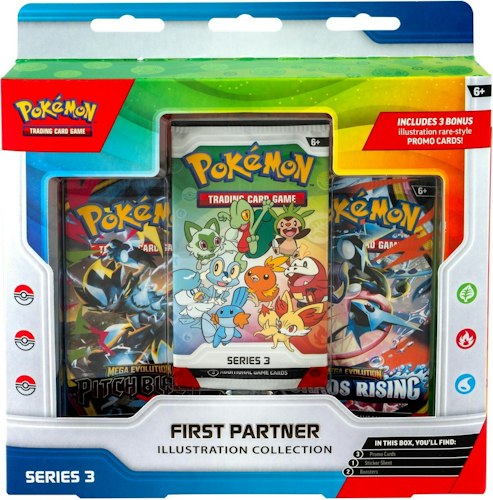 Pokémon Trading Card Game First Partner Illustration Collection Series 3 for $35 + free shipping
