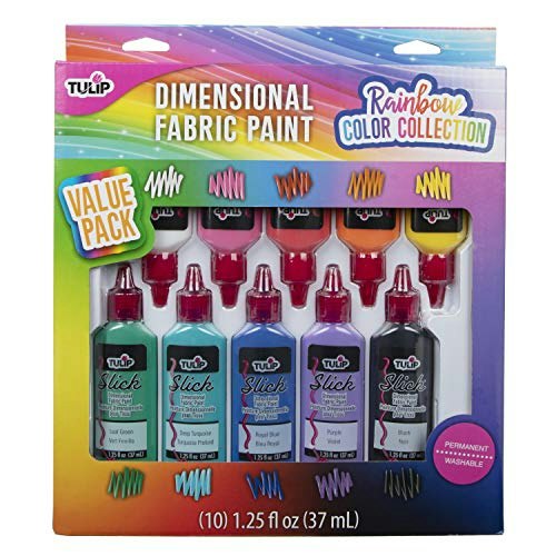 Tulip Puff Paint Rainbow Collection 1.25-oz. 10-Pack: $9.99 Tulip Puff Paint Rainbow Collection 1.25-oz. 10-Pack: $9.99