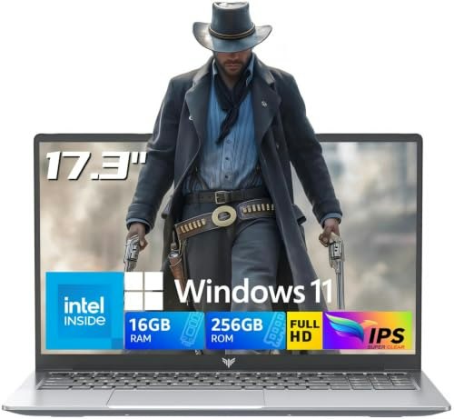 12th Gen Alder Lake N95 17.3" Laptop w/ 16GB and 256GB: $444.99