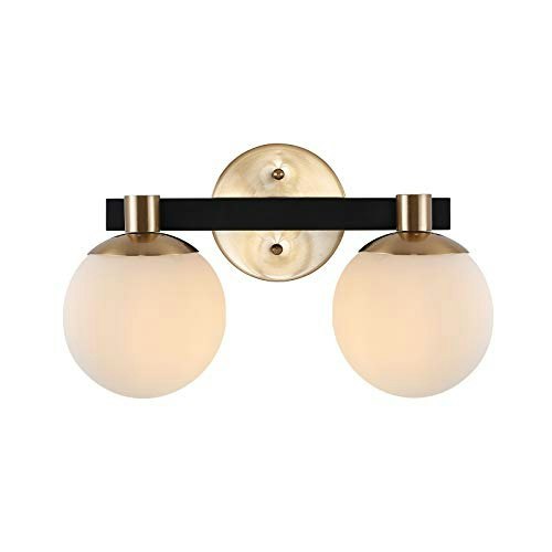 Jonathan Y Modernist 15.25-Inch 2-Light Globe Vanity Sconce: $61.26 Jonathan Y Modernist 15.25-Inch 2-Light Globe Vanity Sconce: $61.26