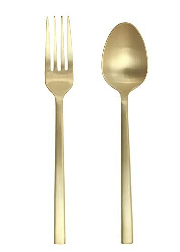 Fortessa Arezzo 2-Piece Stainless Steel Serving Set: $44.99 Fortessa Arezzo 2-Piece Stainless Steel Serving Set: $44.99