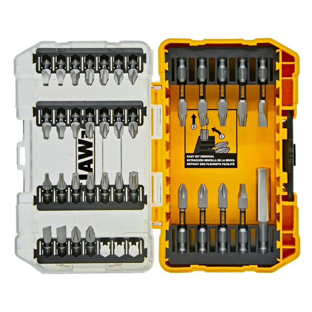 DeWalt Tough Grip Screwdriver Bit Set 35-Piece: $9.98