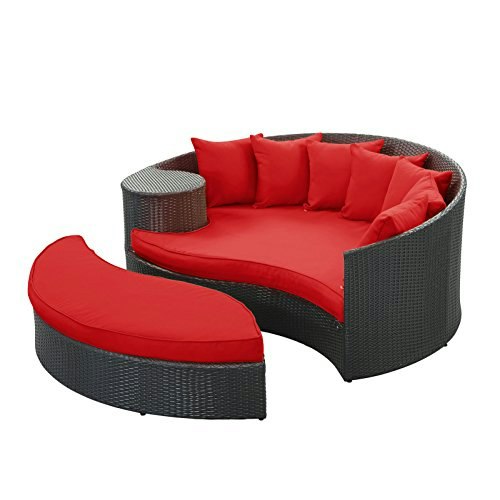Modway Taiji Outdoor Wicker Patio Daybed with Ottoman: $561.65 Modway Taiji Outdoor Wicker Patio Daybed with Ottoman: $561.65