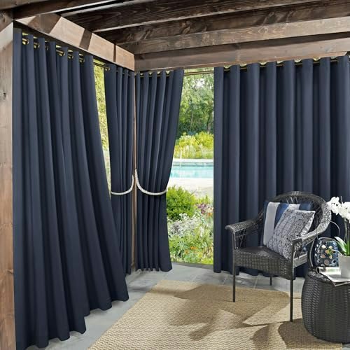 Sun Zero Marina Indoor/Outdoor Grommet Curtain Panel 54" x 95": $14.99 Sun Zero Marina Indoor/Outdoor Grommet Curtain Panel 54" x 95": $14.99