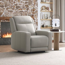 Wren Zero Gravity Power Leather Recliner w/ Power Headrest for $500 + free shipping