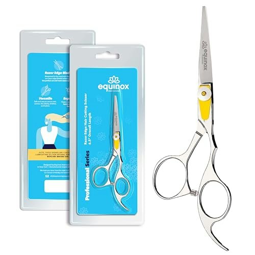 Equinox Professional 6.5-inch Barber Hair Cutting Scissors: $8.90 Equinox Professional 6.5-inch Barber Hair Cutting Scissors: $8.90