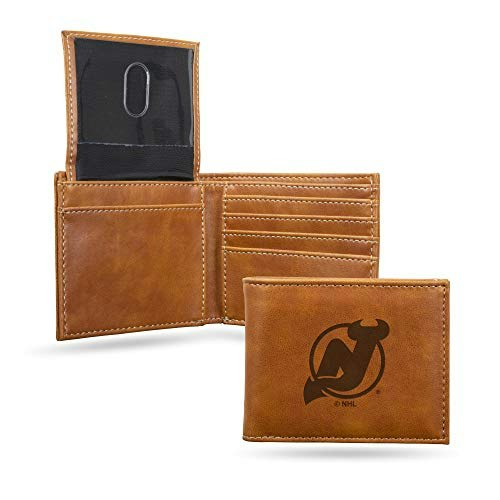 Rico Industries New Jersey Devils Laser Engraved Billfold Wallet: $18.43 Rico Industries New Jersey Devils Laser Engraved Billfold Wallet: $18.43